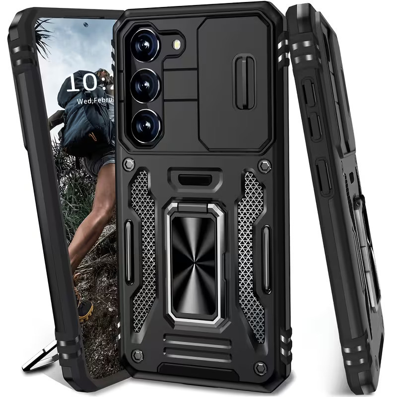 Samsung A37 Premium Armor Maska sa prstenom
