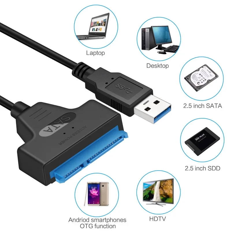 Adapter USB 3.0 to SATA 2.5